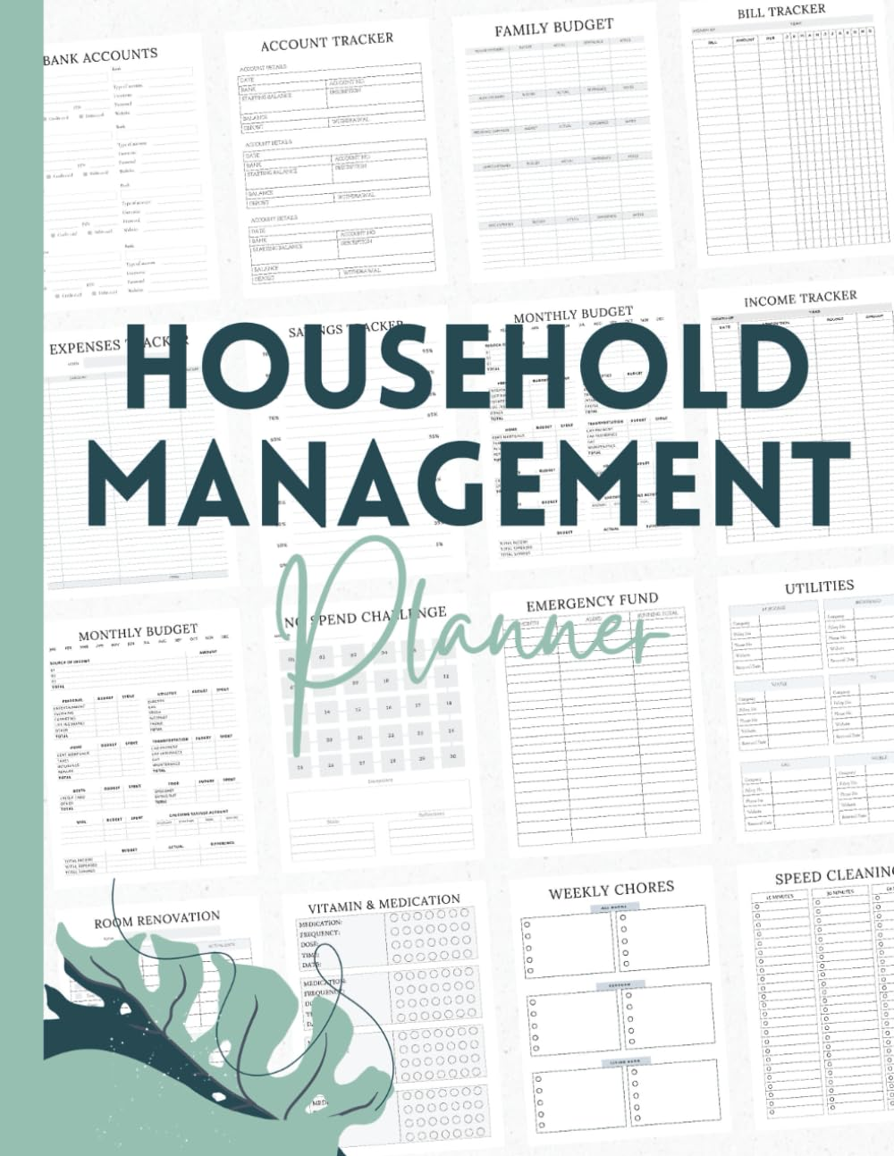 My Household Management Planner: Organize Your Home, Finances, and Family Life image number 1