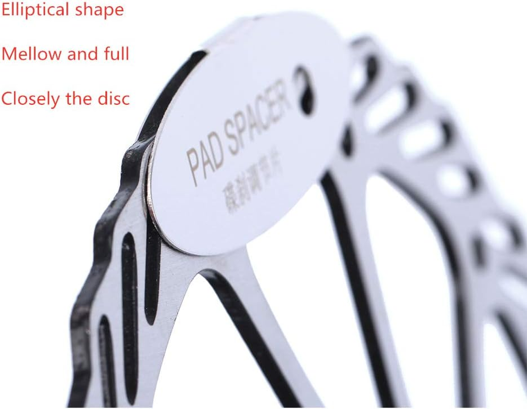 MTB Disc Brake Pads Adjusting Tool Kit - Bicycle Pads Mounting Tools Rotor Brake Bike Repair Spacer Assistant Alignment, Set of 5 image number 4