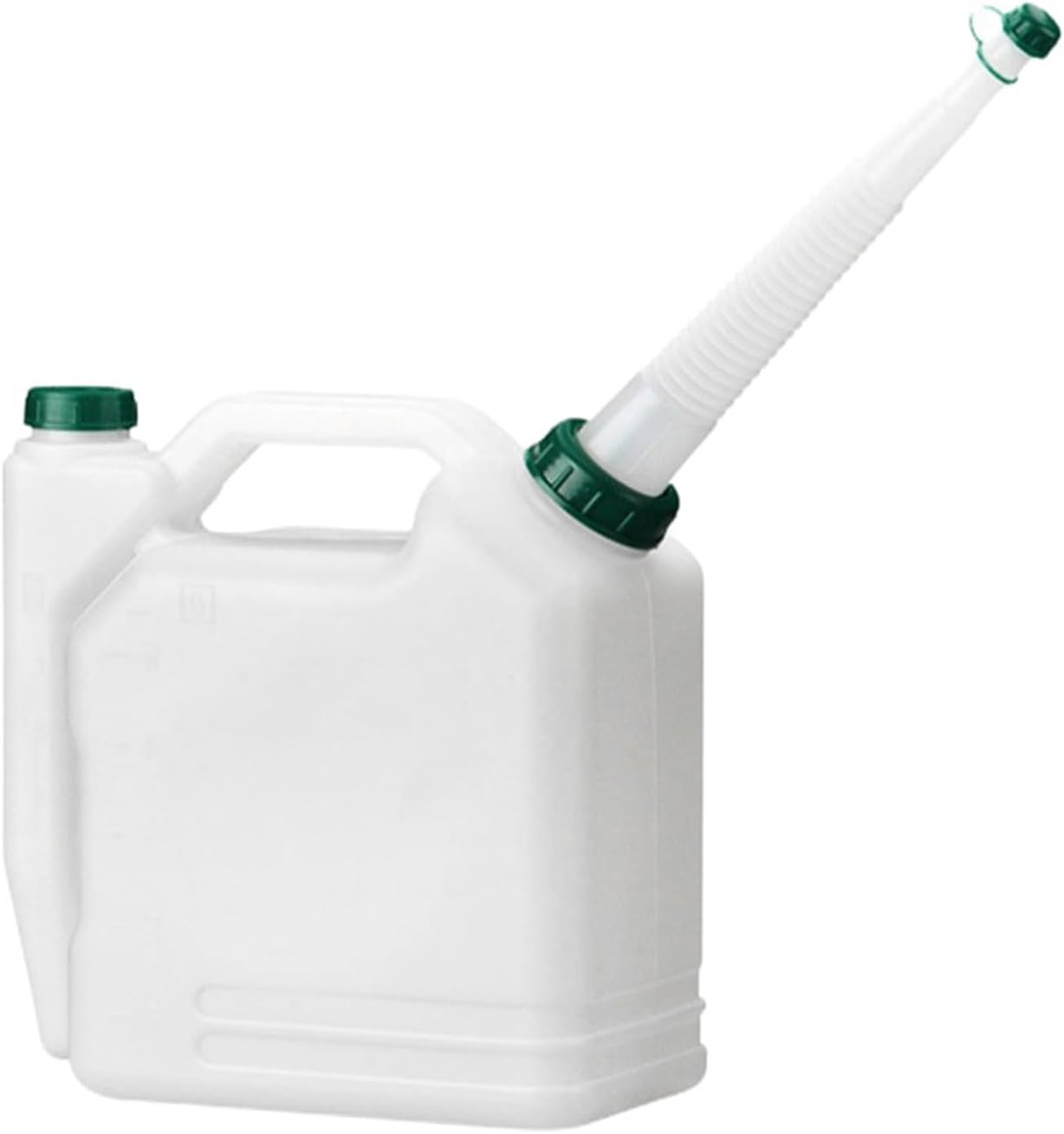 Oil Container Automotive - 1L, Transparent, Oil Jug, Measuring Cup, Spout Bottle | Motor Oil Dispenser with Extended Spout for Accurate Filling, Engine Oil Change Tool for Garden Equipm image number 4