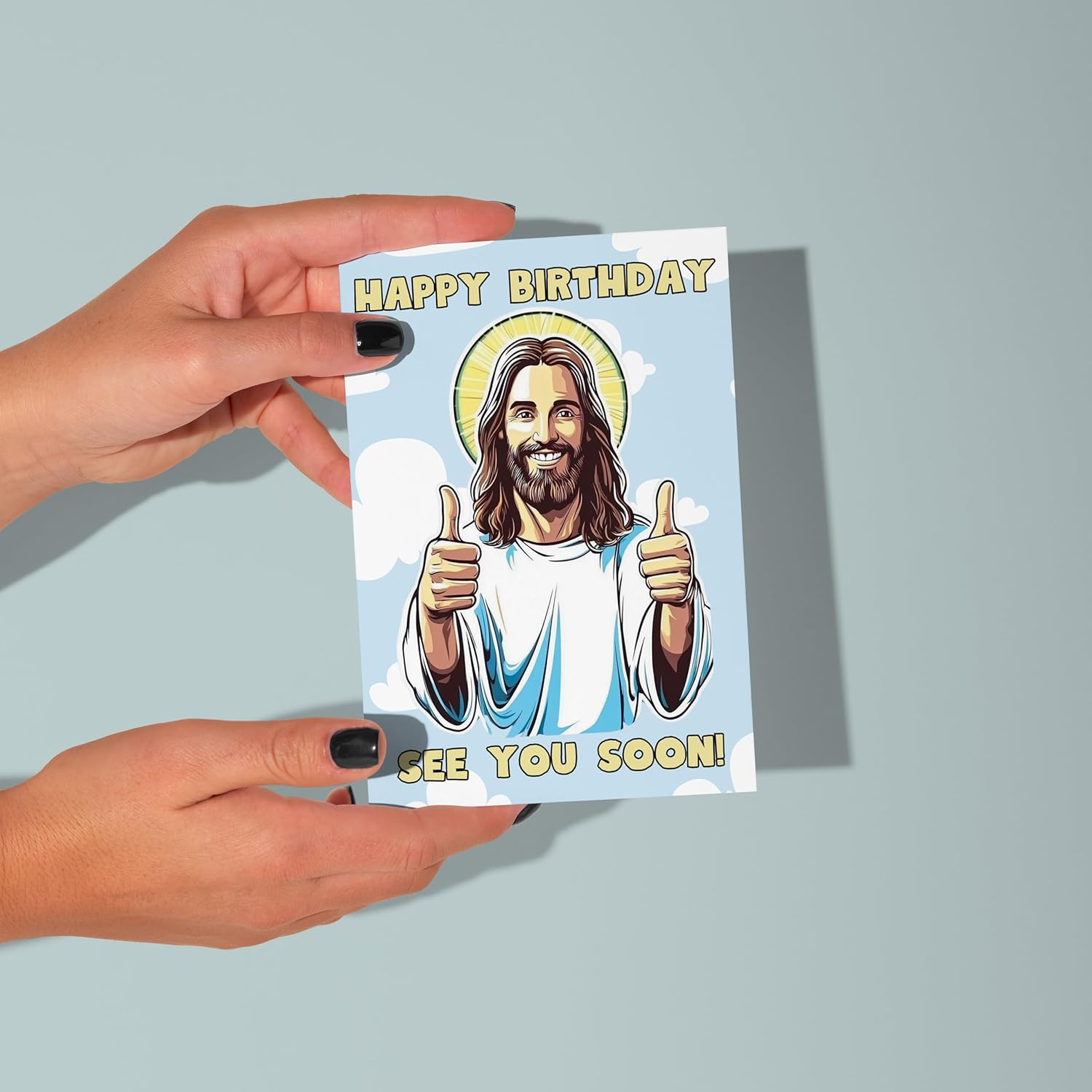 Limalima Funny Birthday Card for Men & Women Rude See You Soon Dad Brother Sister Mum Best Friend image number 1