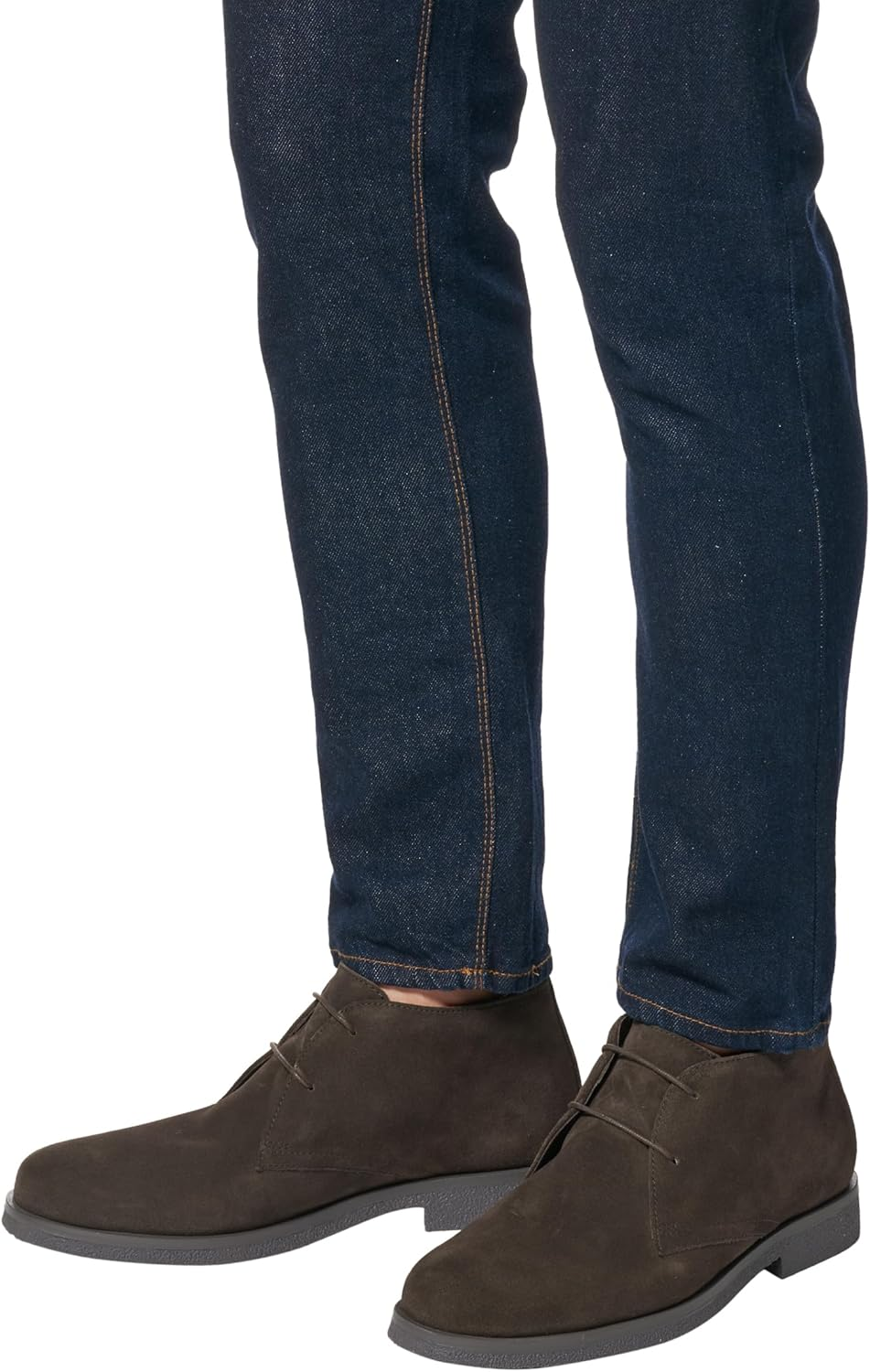 Geox Men'S Uomo Claudio a Ankle Boot, Mud, 8 UK, Mud, 9 US image number 5