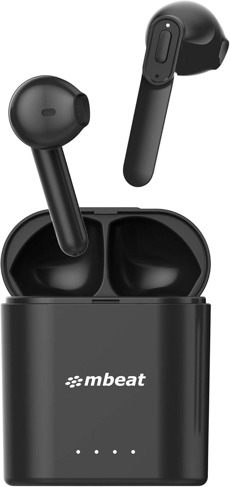 Mbeat E1 True Wireless Bluetooth Earbuds In-Ear Stereo Bluetooth Headphones Wireless Earphones (Bluetooth 5.0, Built-In Mic, Stereo Calls, Touch Control, Long Lasting Comfort and Secure in Ear Fit, Total 18 Hours Playtime with 500Ma Charging Case) image number 5