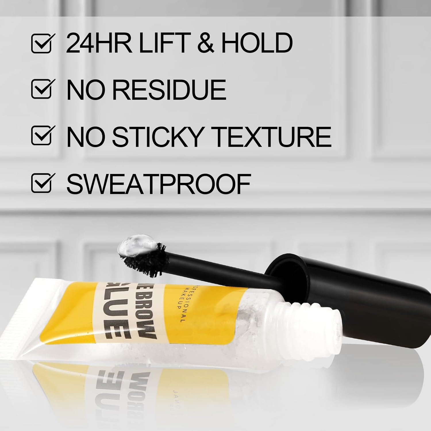 Apooliy Microblading Eyebrow Pen,Waterproof Eyebrow Pencil with Micro 4-Fork Tip,Long Lasting Eye Brow Pen & Clear Brow Gel Set,Eye Makeup Pencil for Women,Dark Brown - 03 image number 6