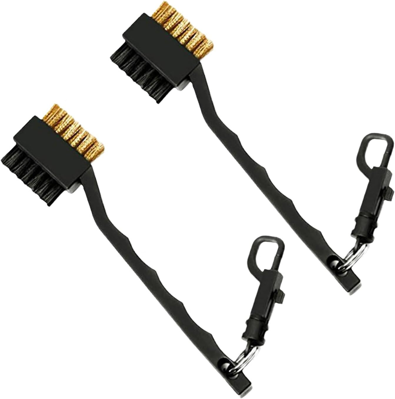 Golf Club Brush,Golf Club Groove Cleaning Brush,Portable Multiple-Use Golf Club Ball Tool,Pocket Golf Sized,Putter Wedge Shoes Cleaning Brush for Irons Balls Shoes Spike image number 6