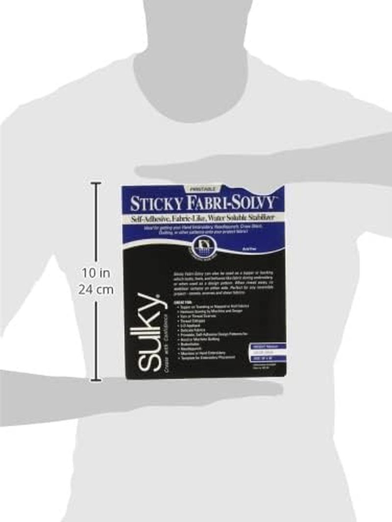 Sulky Sticky Fabri-Solvy Fabric Stabilizer, 20 by 36-Inch