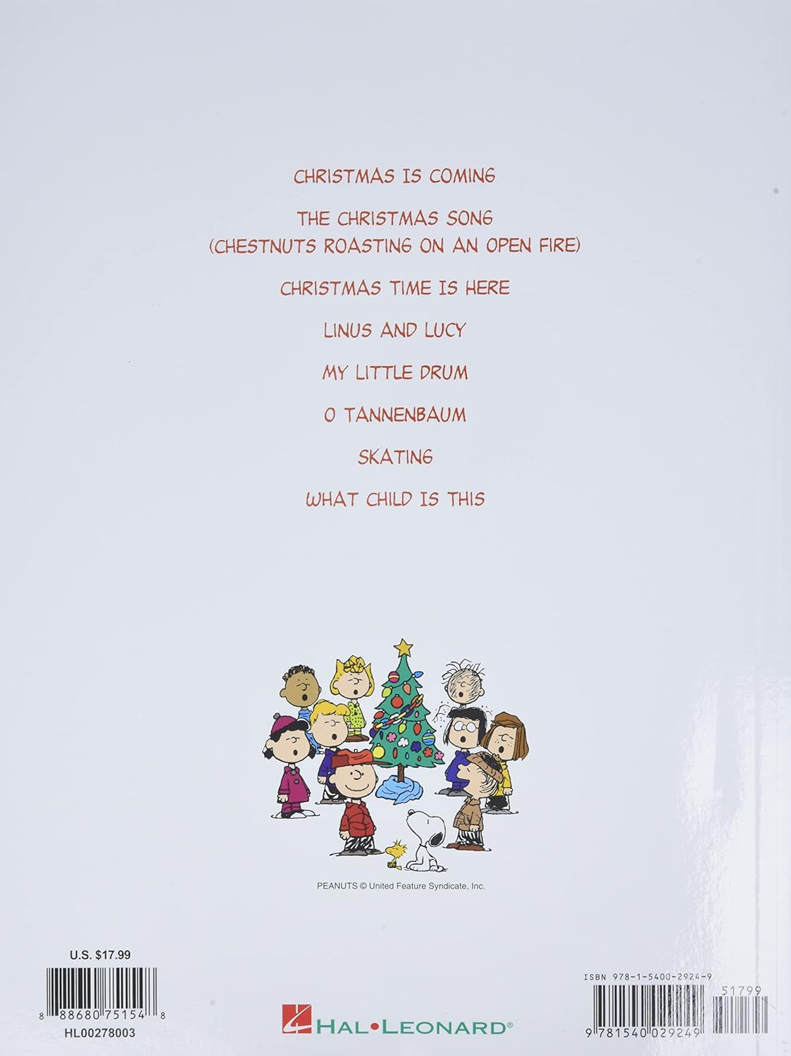 A Charlie Brown Christmas: Artist Transcriptions for Piano