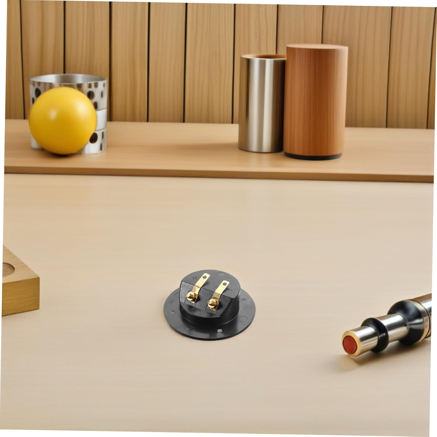 HIAKDOFT 8PCS Full Copper Speaker Wire Connector Terminal Box with Binding Posts for DIY Home Car Stereo Systems High Conductivity Audio Cable Terminal for Subwoofers Soundbars Hifi image number 2