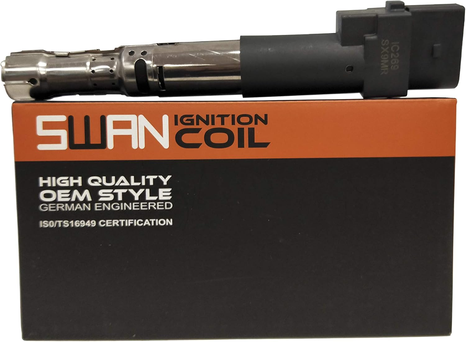 Pack of 6 - SWAN Ignition Coils for Volkswagen Bora (2.8L) image number 2