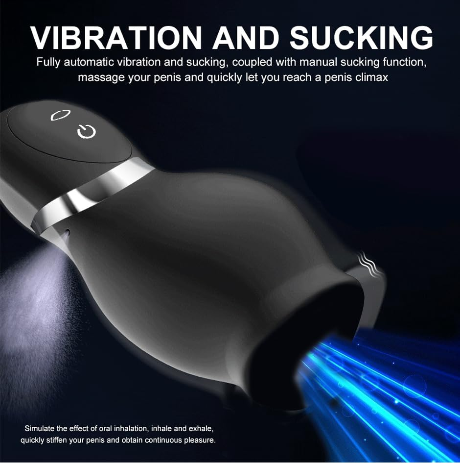 Automatic Male Masturbator Cup &ndash; Hands-Free Sucking Machine with Lifelike Oral Stimulation image number 5