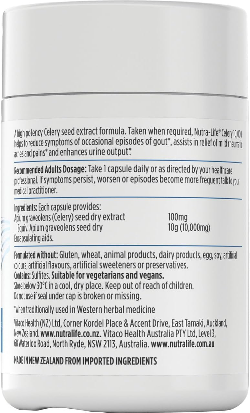 Nutralife Celery 10, 000, 60 Count image number 1