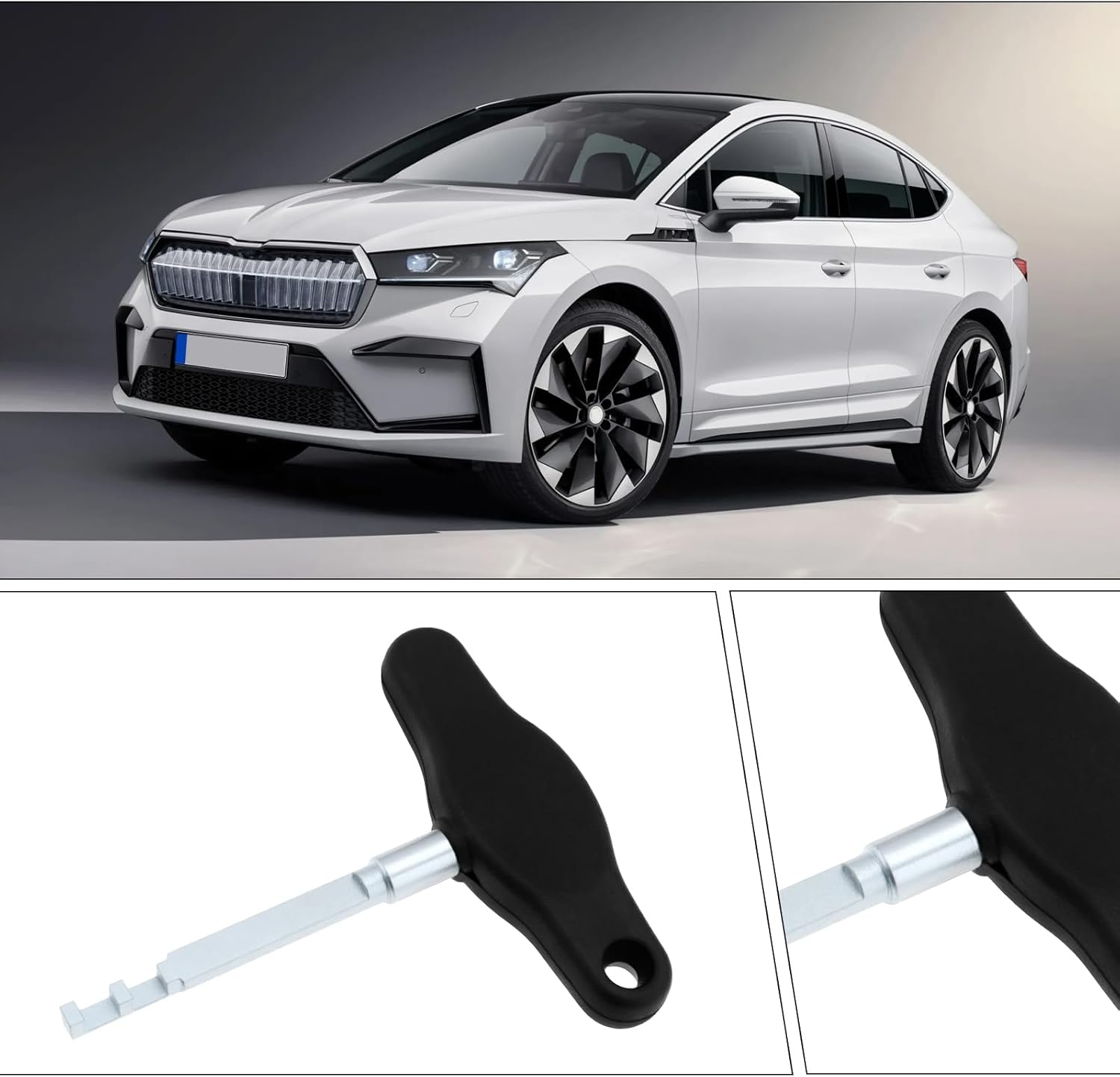 Briny River 2Pcs Car Connector Tool Removal Tool 1825 Compatible with Audi Compatible with VW image number 2