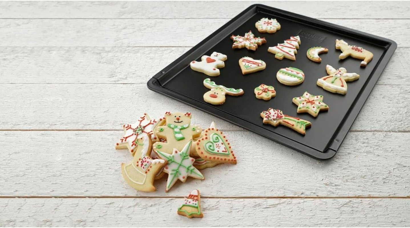 Zenker 6537 Extendable Baking Tray, Black, 14.57-20.47 X 12.99 X 0.59" image number 3