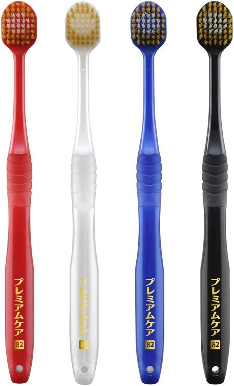 Ebisu Premium Care Toothbrush, 7 Rows, Regular, Set of 3 (Assorted Colors) image number 4