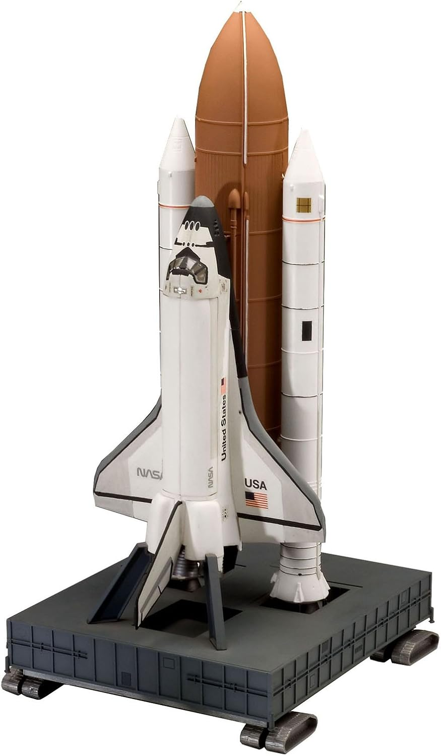 Revell 1:144 Space Shuttle Discovery and Booster Rockets Model Kit image number 1