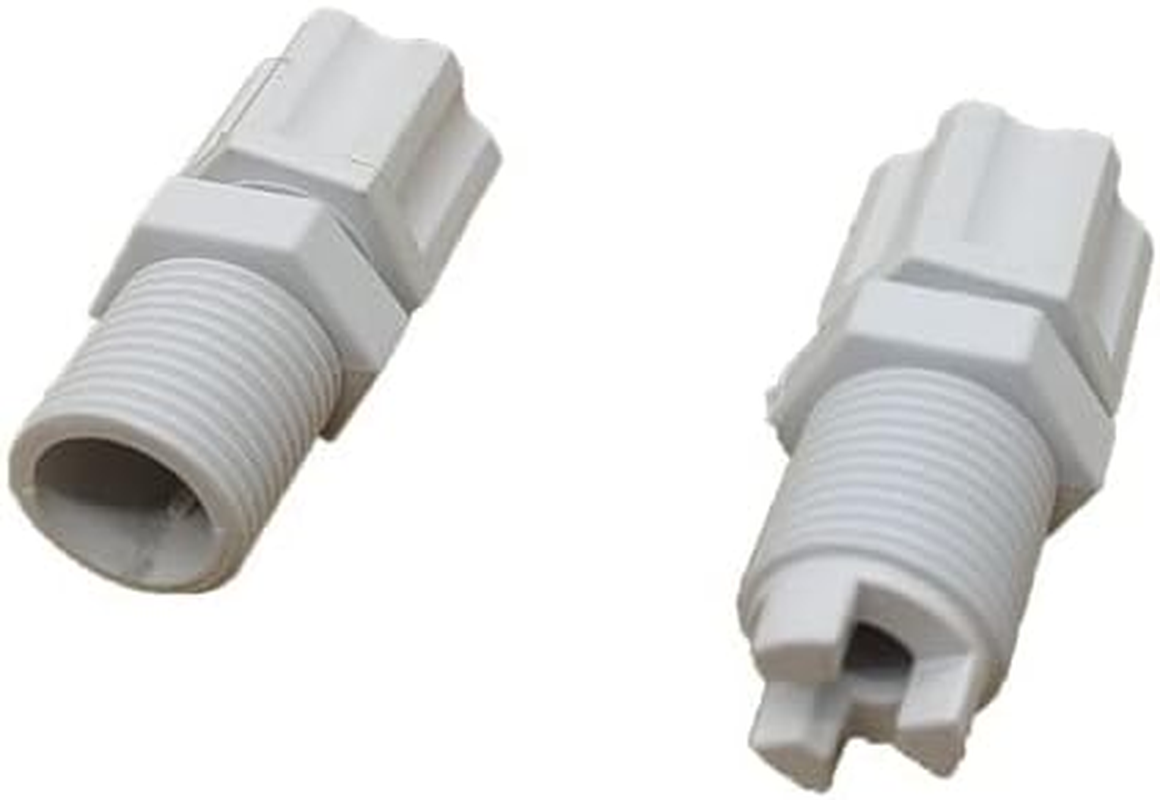 Clorinator Parts Check Valve and Inlet Fitting Adapter Assembly 1/4" Mpt for CL200 CLX220EA Series Pool Chemical Feeder image number 4