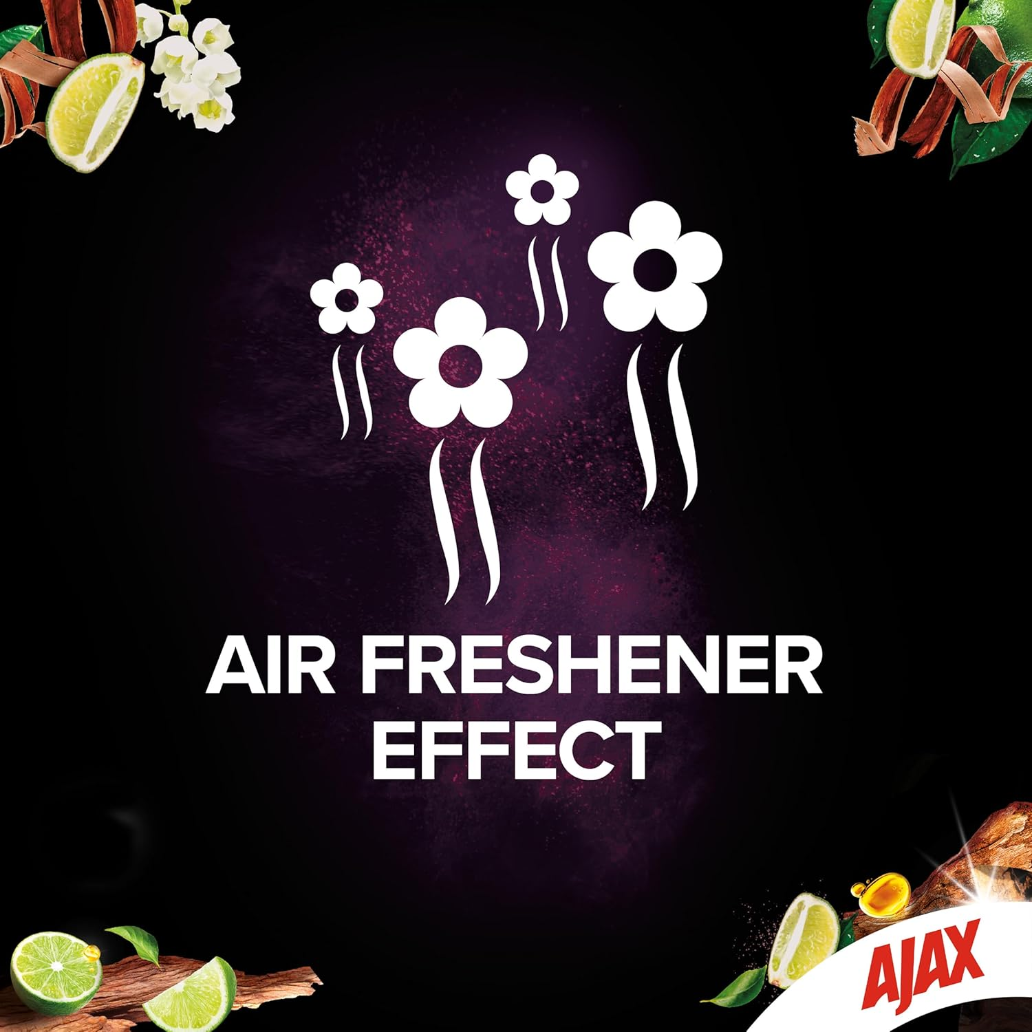 Ajax Luxury Home Multipurpose Cleaning Wipes Crisp Lime & Sandalwood 110 Pack image number 3