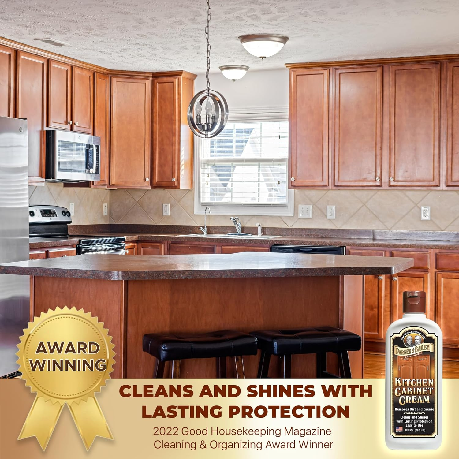 Parker Bailey Kitchen Cabinet Cream Woodcare, 1 Piece image number 3