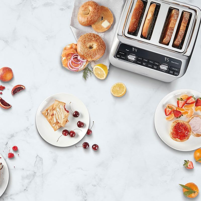 Cuisinart 4 Slice Signature Automated Digital Stainless Steel Toaster image number 1