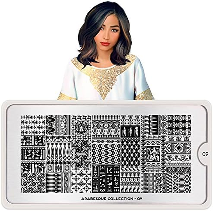 Moyou -London Arabesque Collection 09 Stencil