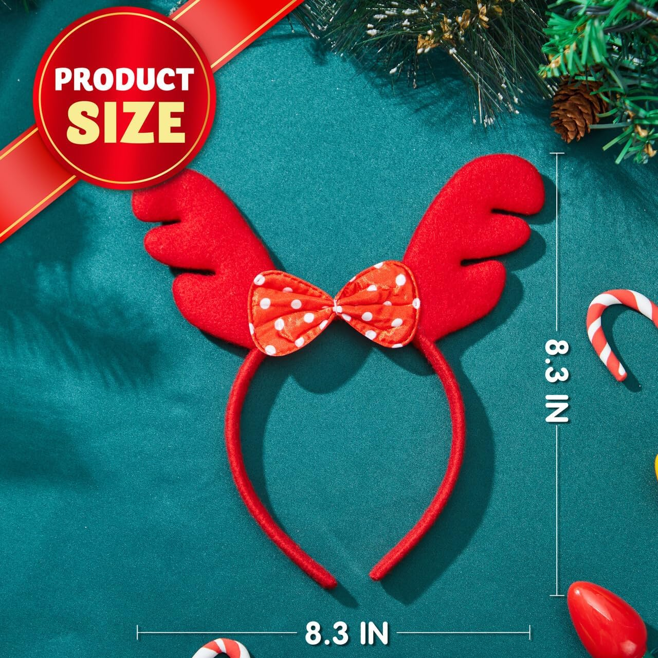Christmas Headband, 14 Pcs image number 2