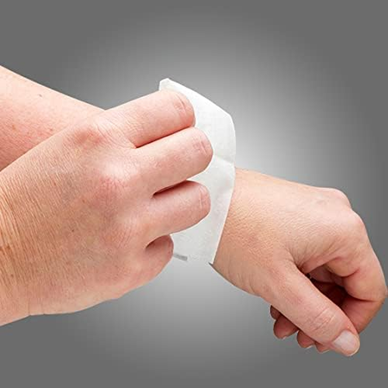 AEROWIPE Alcohol‑Free Cleansing Antiseptic Wipes with 1% Cetrimide and 0.02% Chlorhexidine for Gentle Skin Hygiene, Individually Wrapped Non‑Woven Sheets, 200 Mm &times; 100 Mm, Box of 100 image number 1