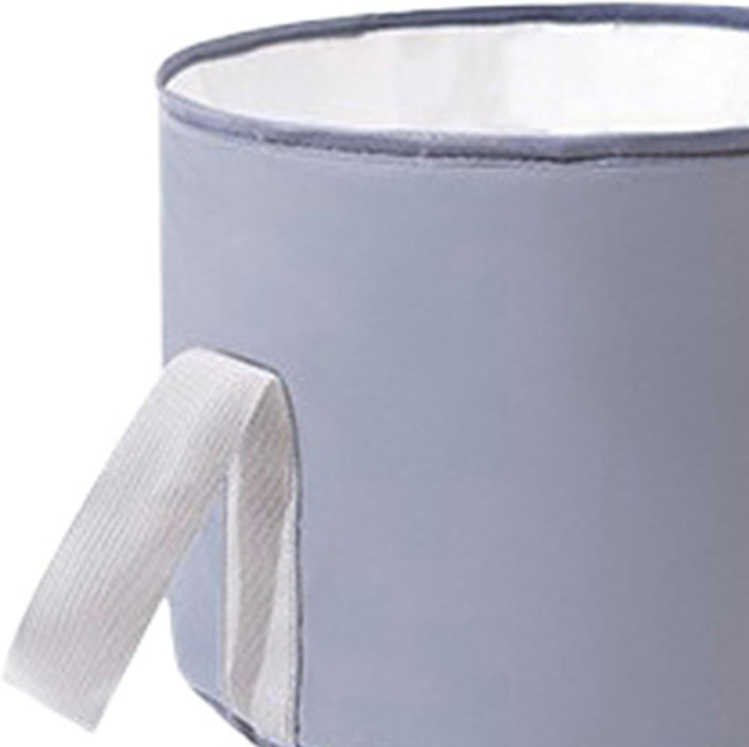 OIIBWQ Folding Foot Bath Tub Feet Washing Basin Foot Soaking Bucket for Dormitory, Gray, S image number 5