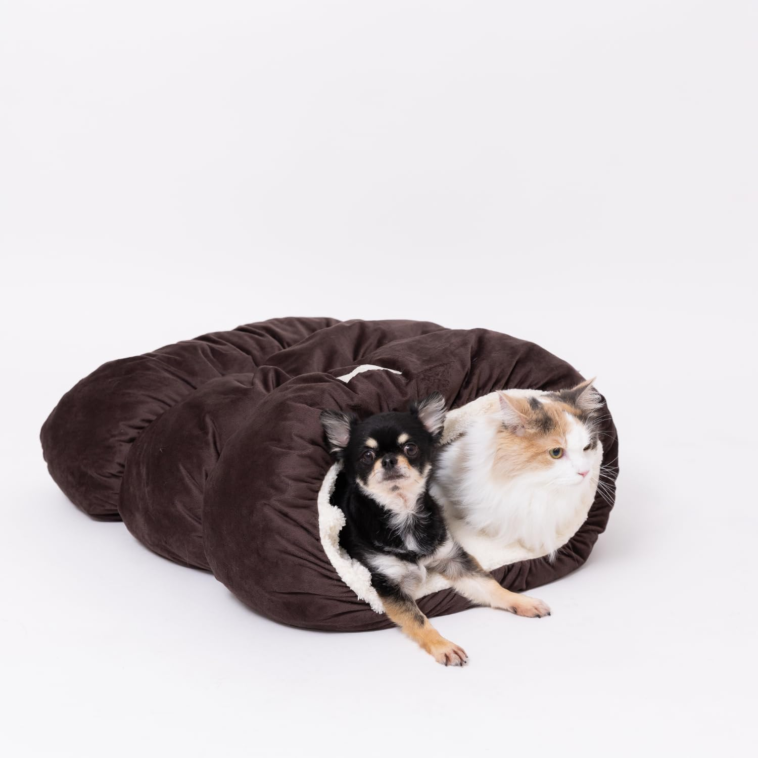 Three Arrows PET Three Pet Bed, for Dogs and Cats, Brown image number 4