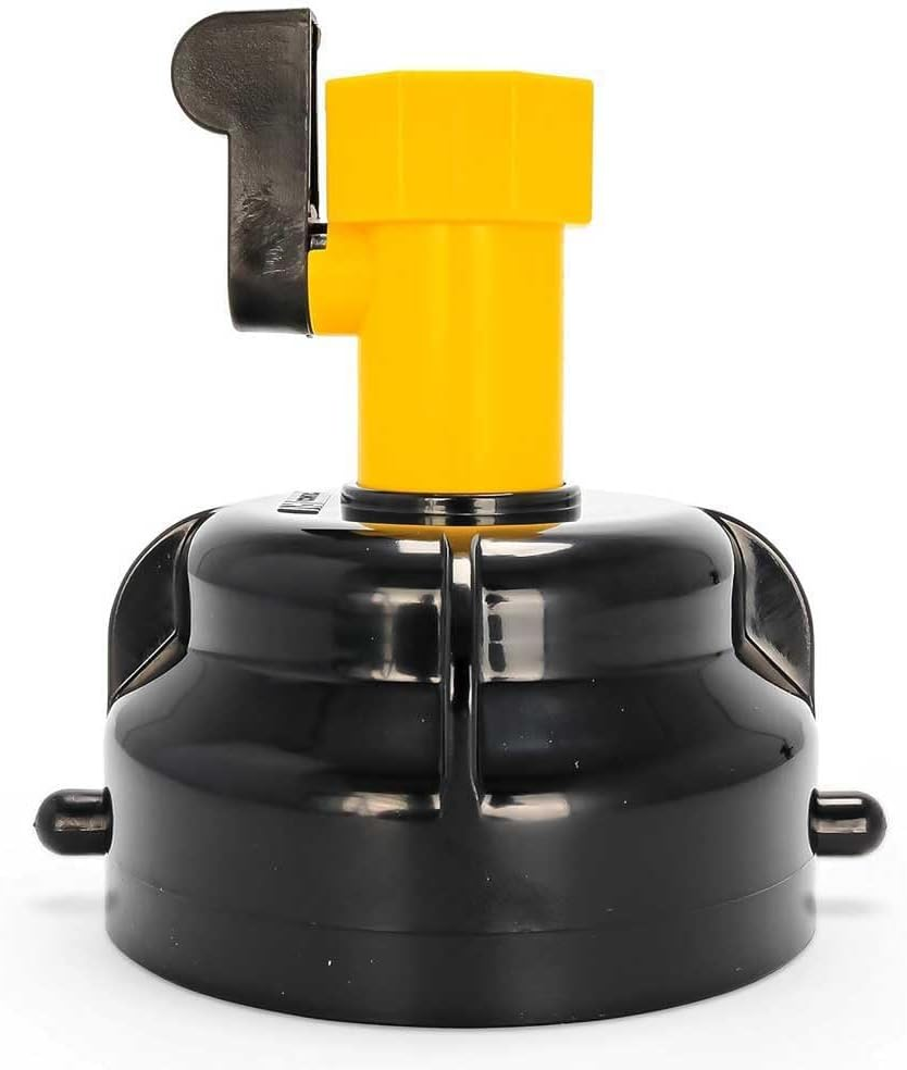 Camco RV Sewer Hose Rinse Cap | Features a Convenient Shut-Off Valve for Water Flow Control, Firmly Locks onto the RV Sewer Hose Bayonet Fitting, and Rinses RV Sewer Hose before Storage (39533) image number 6