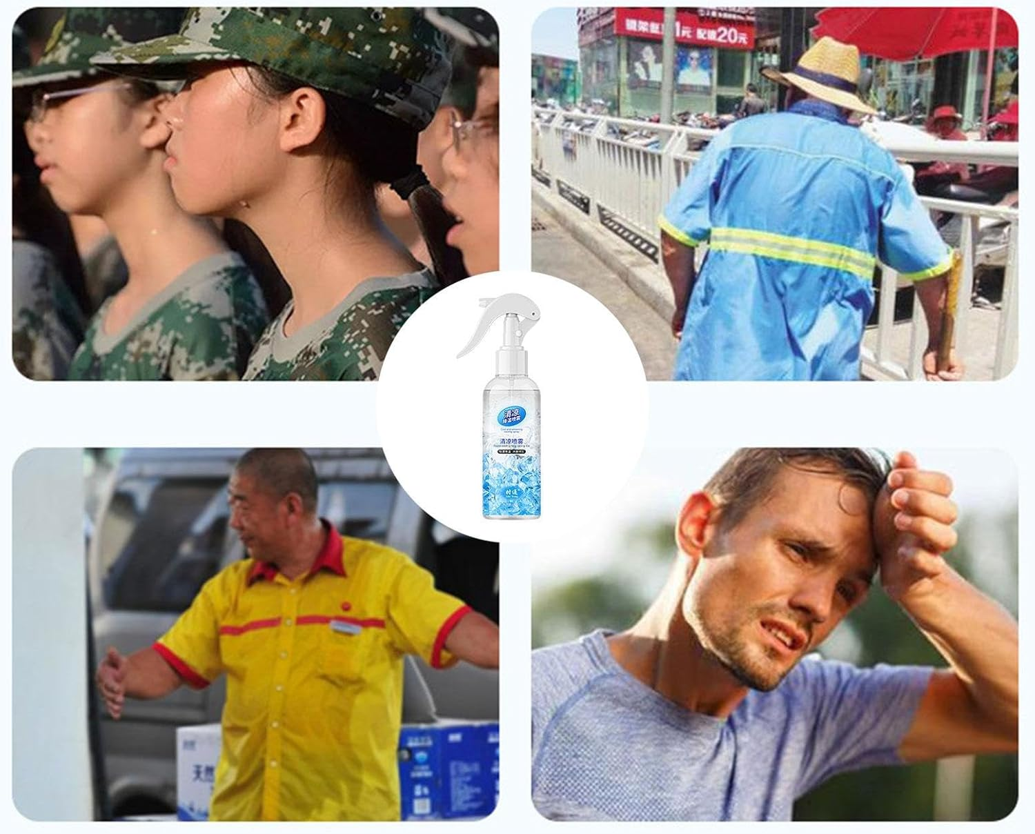 Cooling Mist Spray - Instant Cooling 100Ml Soothing and Protective Spray for Face and Body | Cooling Accessories, Suitable for Babies, Children and Adults, Ideal for Outdoor Workers Jmedic image number 2