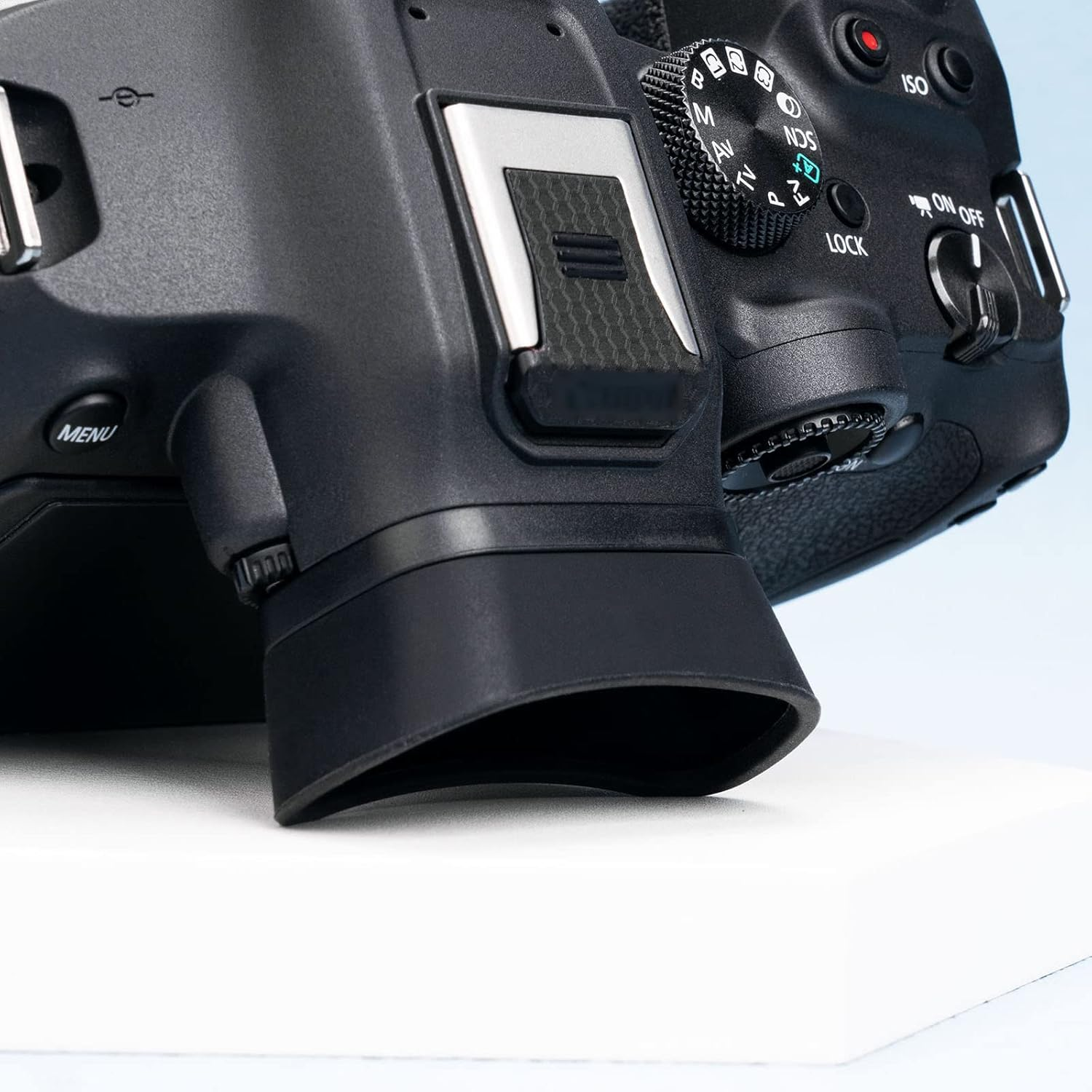 Soft Silicon Camera Extend Eyecup Eyepiece for Canon EOS R7 EOSR7 Camera, Viewfinder Protector, Extension Design image number 5