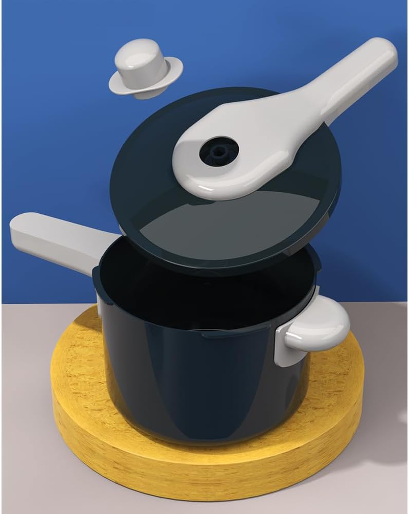 59PCS Mini Kids Kitchen Toy Accessories, Toddler Pretend Cooking Play Set with Play Pots, Pans, Utensils Cookware Toys, Play Food Sets Kids Kitchen Cooking Playset, Christmas Gift for Girls Boys image number 4