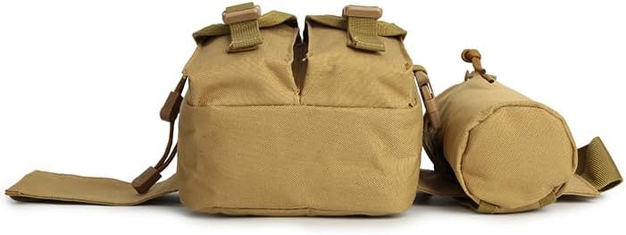 Metal Detecting Dig Pouch, Find Bag, Waist Bag with Water Bottle Pouch, for Outdoor Metal Detector Accessory image number 1