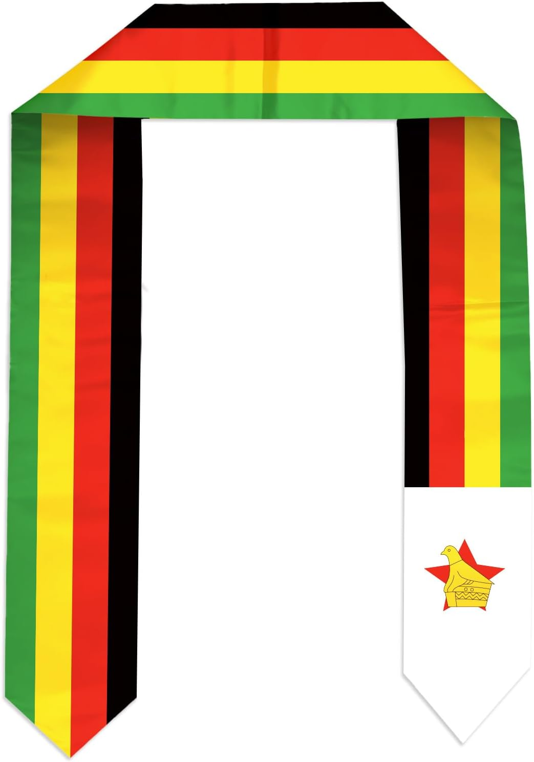 Flag Graduation Stole Sash, Bangladesh Flag Graduation Shawl Sash Stole Wraps Scarf image number 4