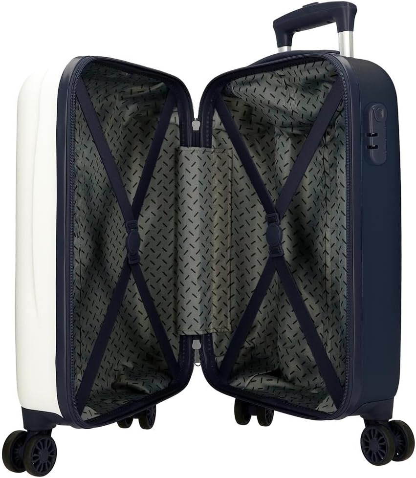 Disney Joumma Happy Stitch Cabin Suitcase - Blue image number 4