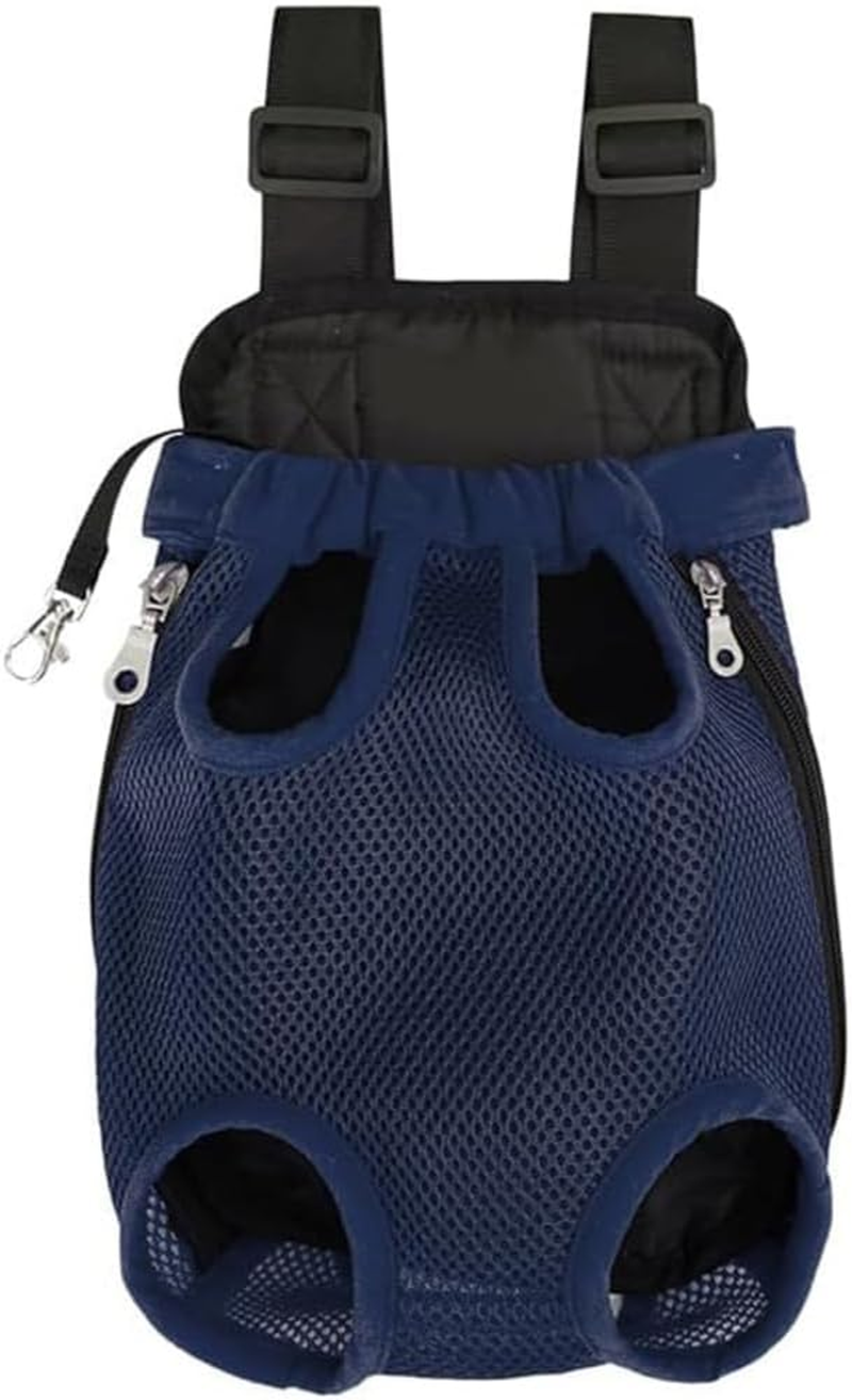 Pet Carrier Backpack, Breathable Mesh Fabric Drawstring, Dog Harness with Adjustable Shoulder Straps, Convenient to Carry, Outdoors, Walking, Travel, Outings, Pet Supplies, L image number 6