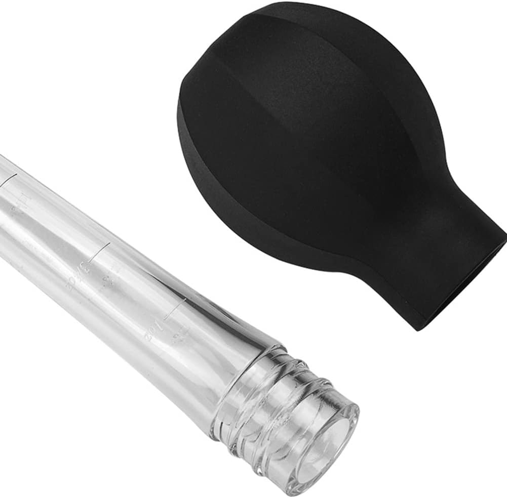 Large Turkey Baster with Cleaning Brush,Stainless Steel Baster Tool for Cooking Easy to Use and Clean,Heavy Duty Baster Tube Dishwasher Safe for BBQ Baking Kitchen Cooking ﻿ image number 3