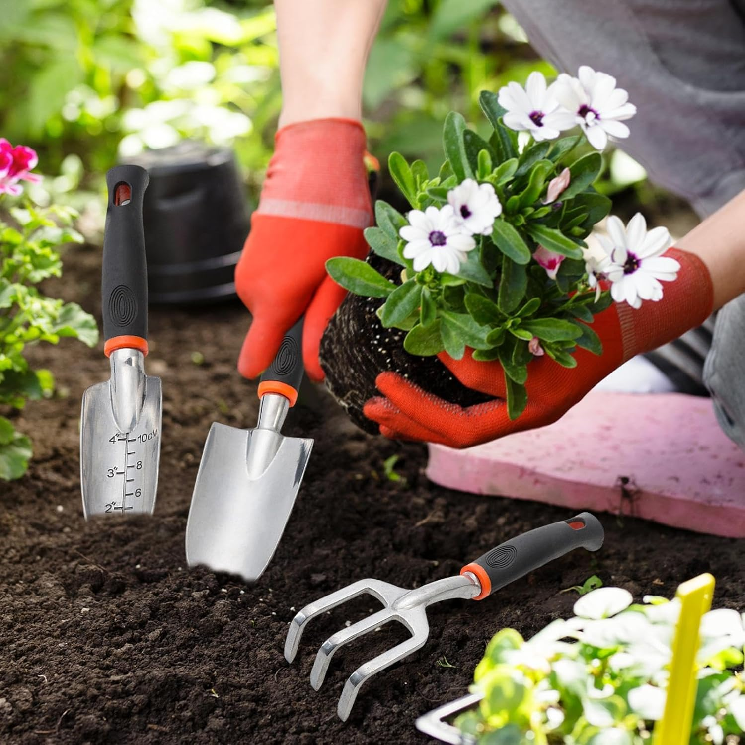 Hand Shovel - Trowel Garden Tool Digging Tools | Gardening Supplies, Cleaning Shovel, Garden Hand Tools for Home Potting, Gardening