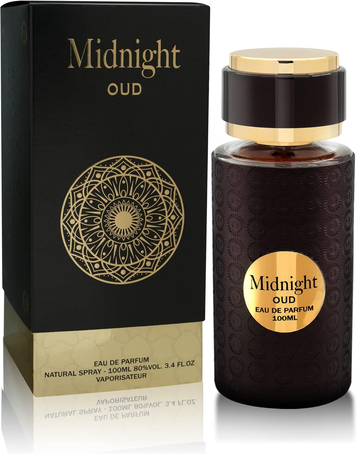 Midnigth Oud by Fragrance World for Men - 3.4 Oz EDP Spray