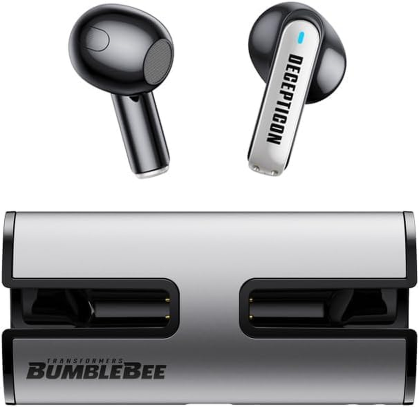 Transformers TF-T01/T051 True Wireless Earbuds Bluetooth 5.4 Headphones, Bluetooth Earbud in Ear with HD Mic, 60H Playtime Ear Buds, IPX5 Waterproof Earphones for Android Ios (T01 Blue) image number 3