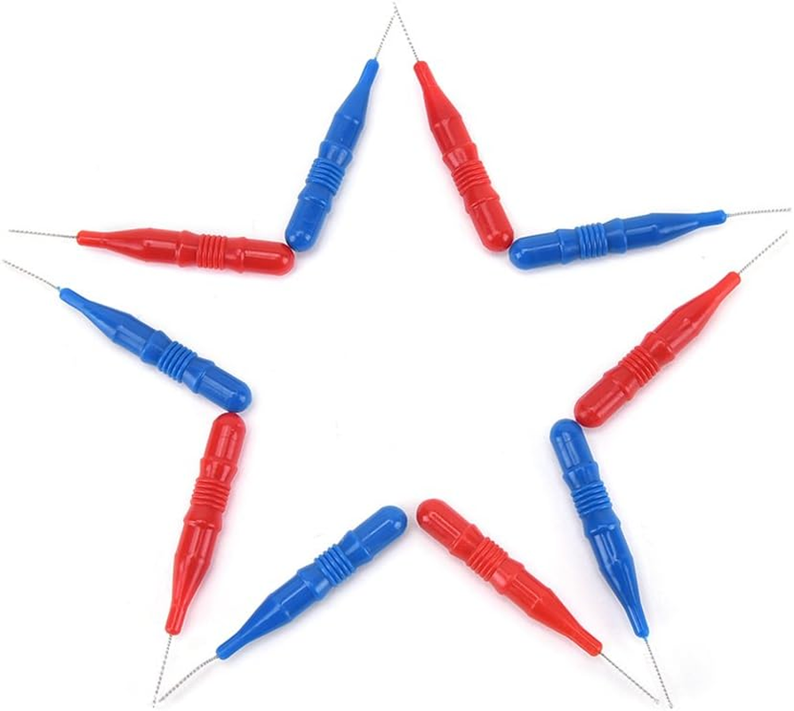 Interdental Brush (50 Counts) River Lake Toothpick Cleaners,Tooth Flossing Head Oral Dental Hygiene Brush,Tooth Cleaning Tool image number 3