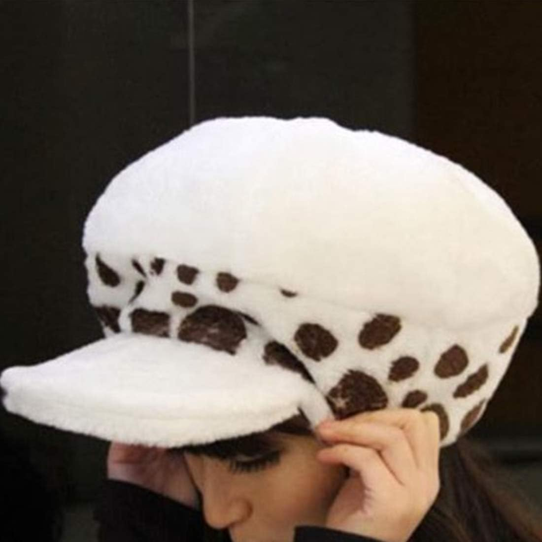 Beanie Hat for Law after the Time Jump Cosplay Carnival Costume Party Hats, One Color, One Size image number 3