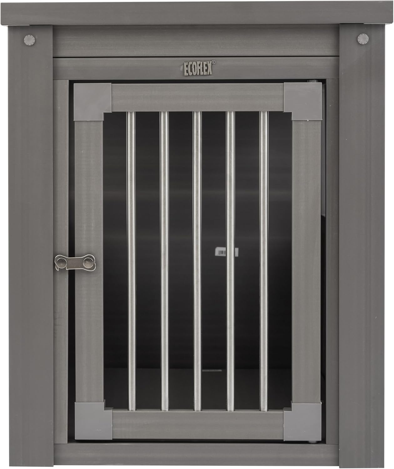 New Age Pet Ecoflex Pet Crate/End Table, Medium, Antique White