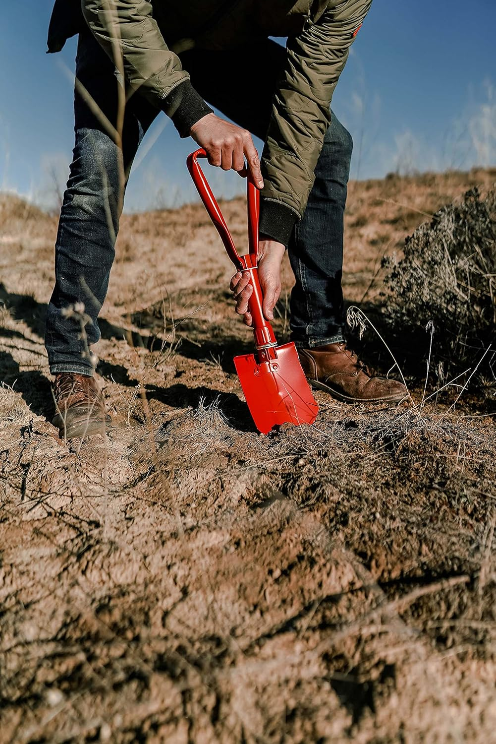 Stansport G.I. Style Double Folding Shovel image number 3