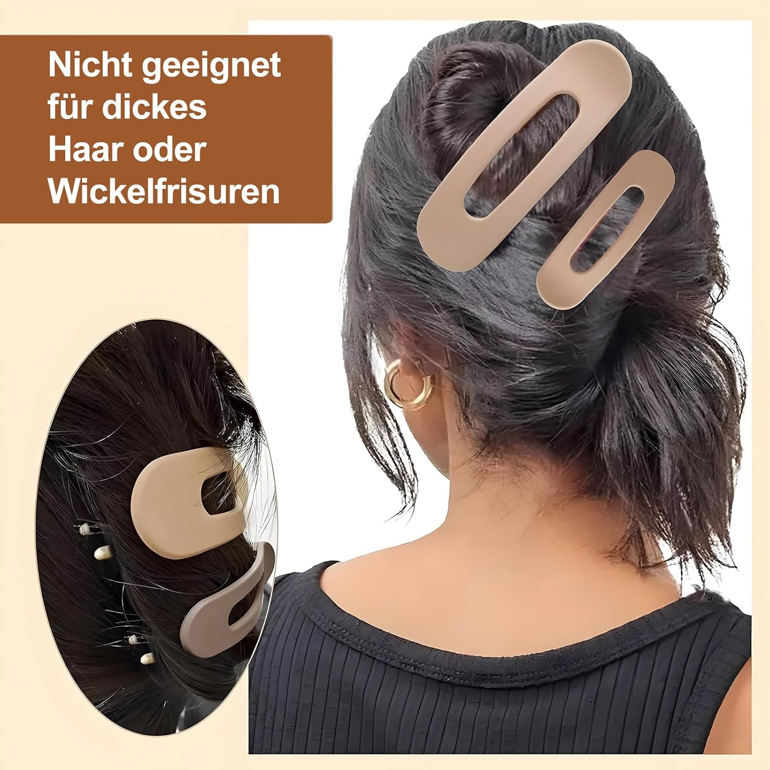 Oiieco Pack of 15 Women'S Hair Clips, Flat Hair Clips for Women, Non-Slip Hair Clips for Thick and Thin Hair, Lightweight and Durable, Ideal for Everyday Use and Styling image number 3