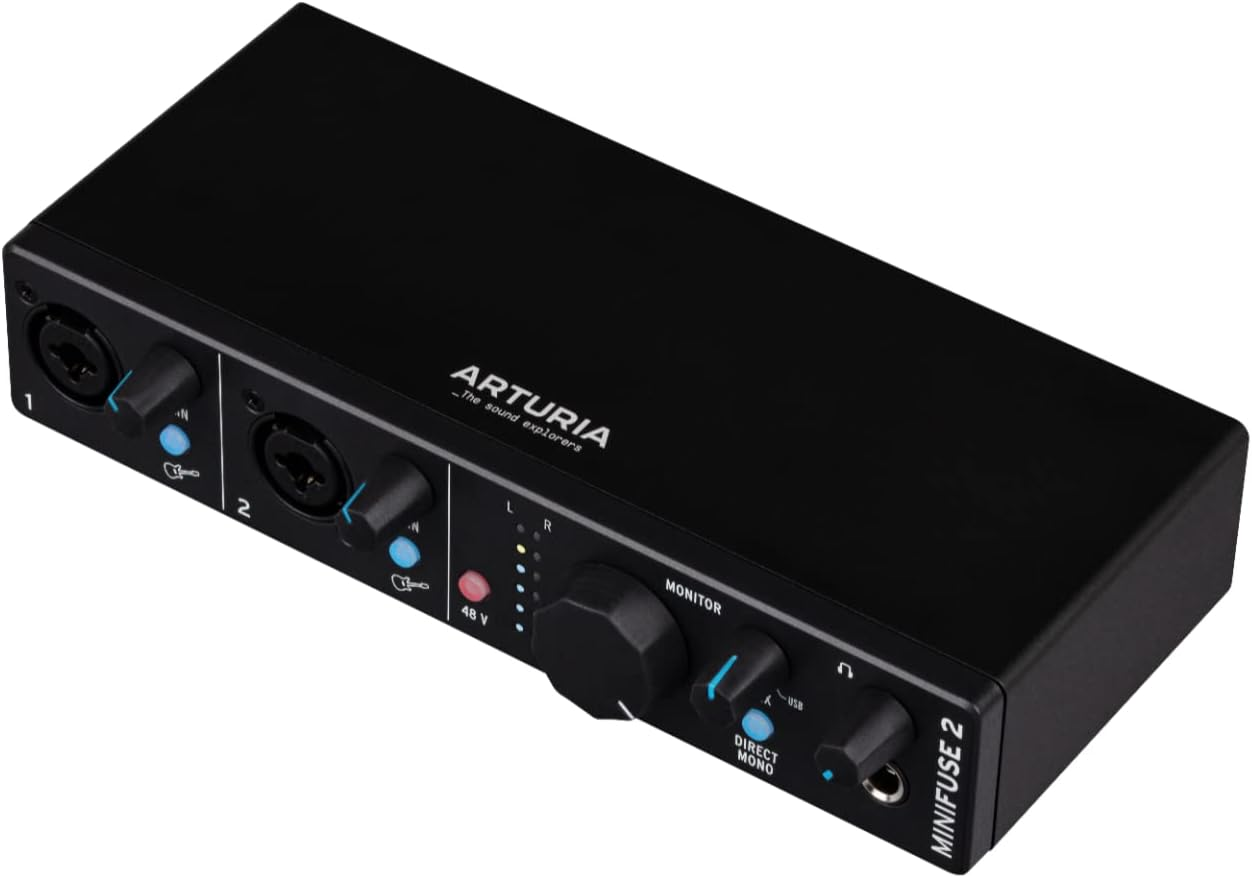 Arturia Minifuse 4 4 In/4 Out Inteface Black