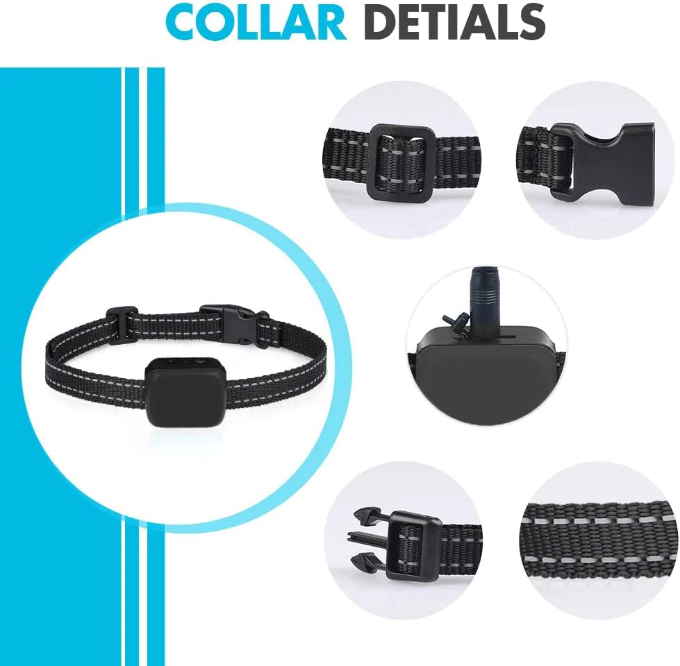 Pet-Tech Vibration-Only Bark Collar for Small-Breed Dogs - No Shock, Adjustable Strap, Lightweight, Water Resistant IPX5 image number 3