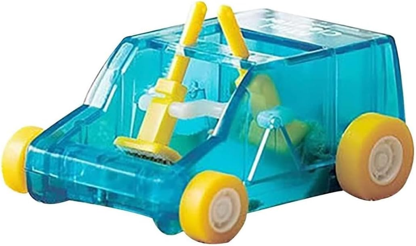 1Pc Random Color Desktop Mini Cleaner and Dust Sweep, Car Table Dust Cleaning Trolley Keyboard Confetti Pencil Eraser Dust Sweeper Deft Processed Computer Vacuum Cleaners image number 3