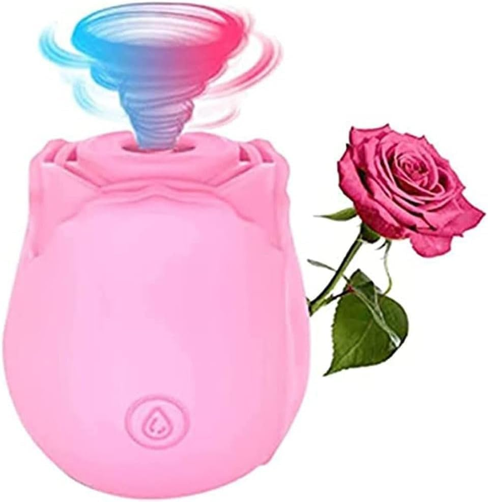 YUKAIONE 2024 New Roses Sex Toys for Women, Female Sucking Sex Stimulator for Clitoral Nipple Stimulation, G-Spot Masturbator, Personal and Partner Massager for Female Adult Sex Toys. (Pink) image number 2