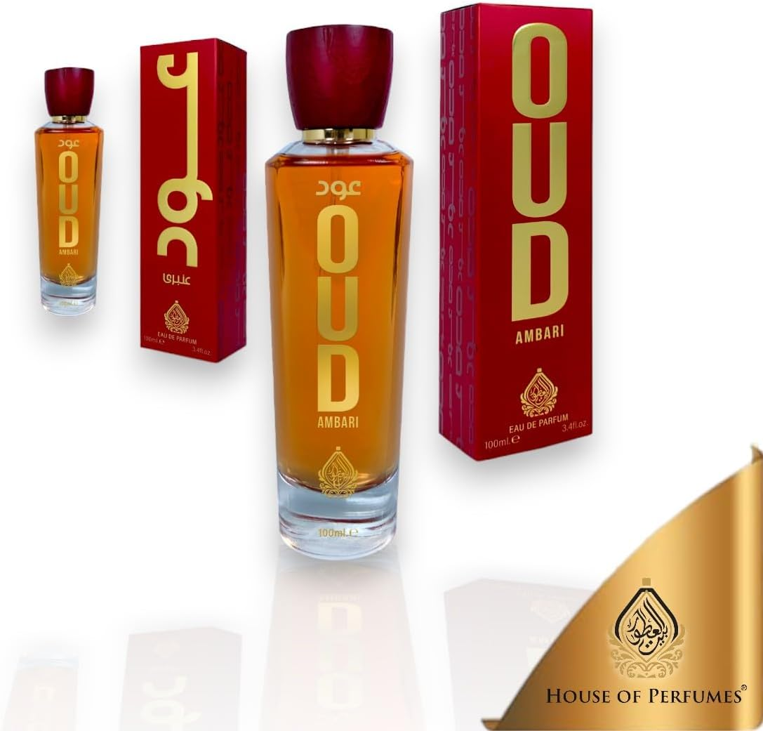 House of Perfumes Men'S Oud Ambari Eau De Parfum Spray, 100 Ml image number 4
