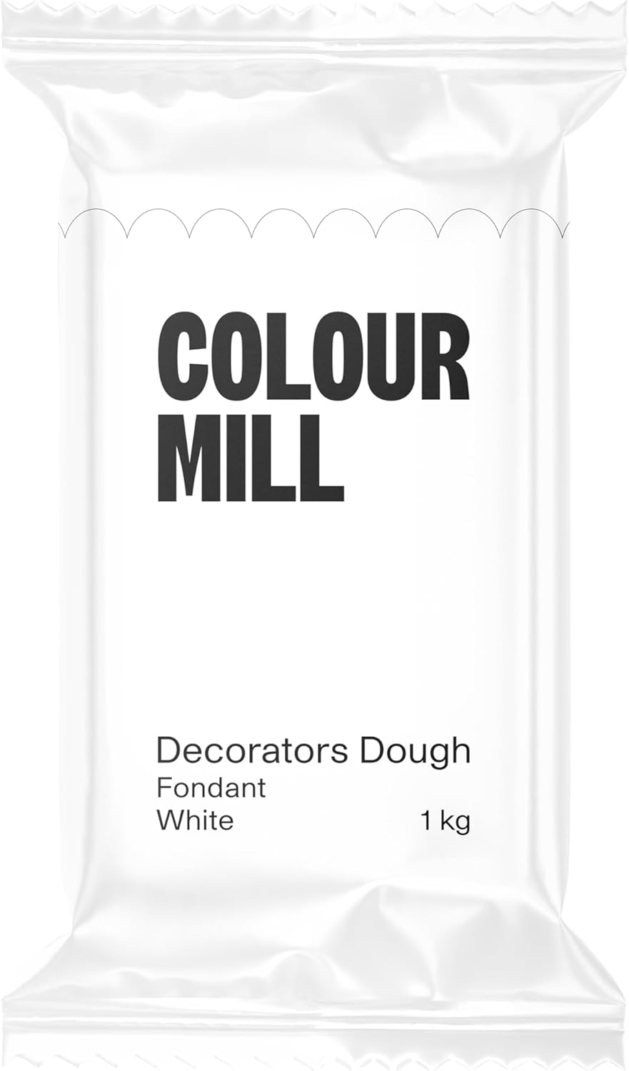 Colour Mill Decorators Dough Premium Ready to Roll Fondant White 1Kg image number 2
